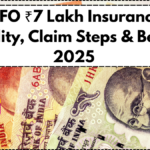 EPFO ₹7 Lakh Insurance: Eligibility, Claim Steps & Benefits 2025
