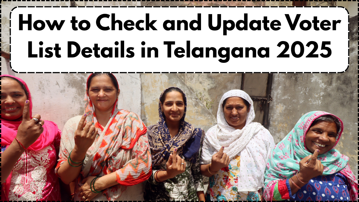 How to Check and Update Voter List Details in Telangana 2025