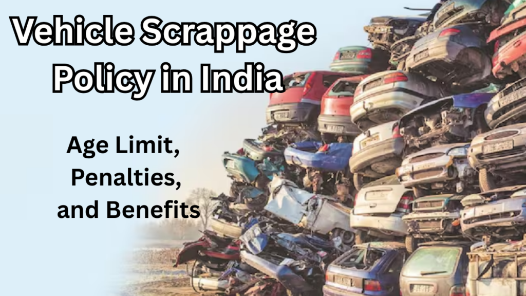 Vehicle Scrappage Policy in India 2025 – Age Limit, Penalties, and Benefits
