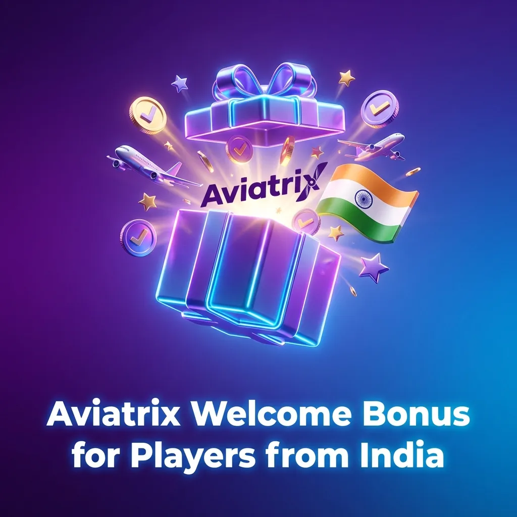 Banner for Indian players promoting Aviatrix casino welcome bonus up to ₹1,45,000 plus 150 free spins