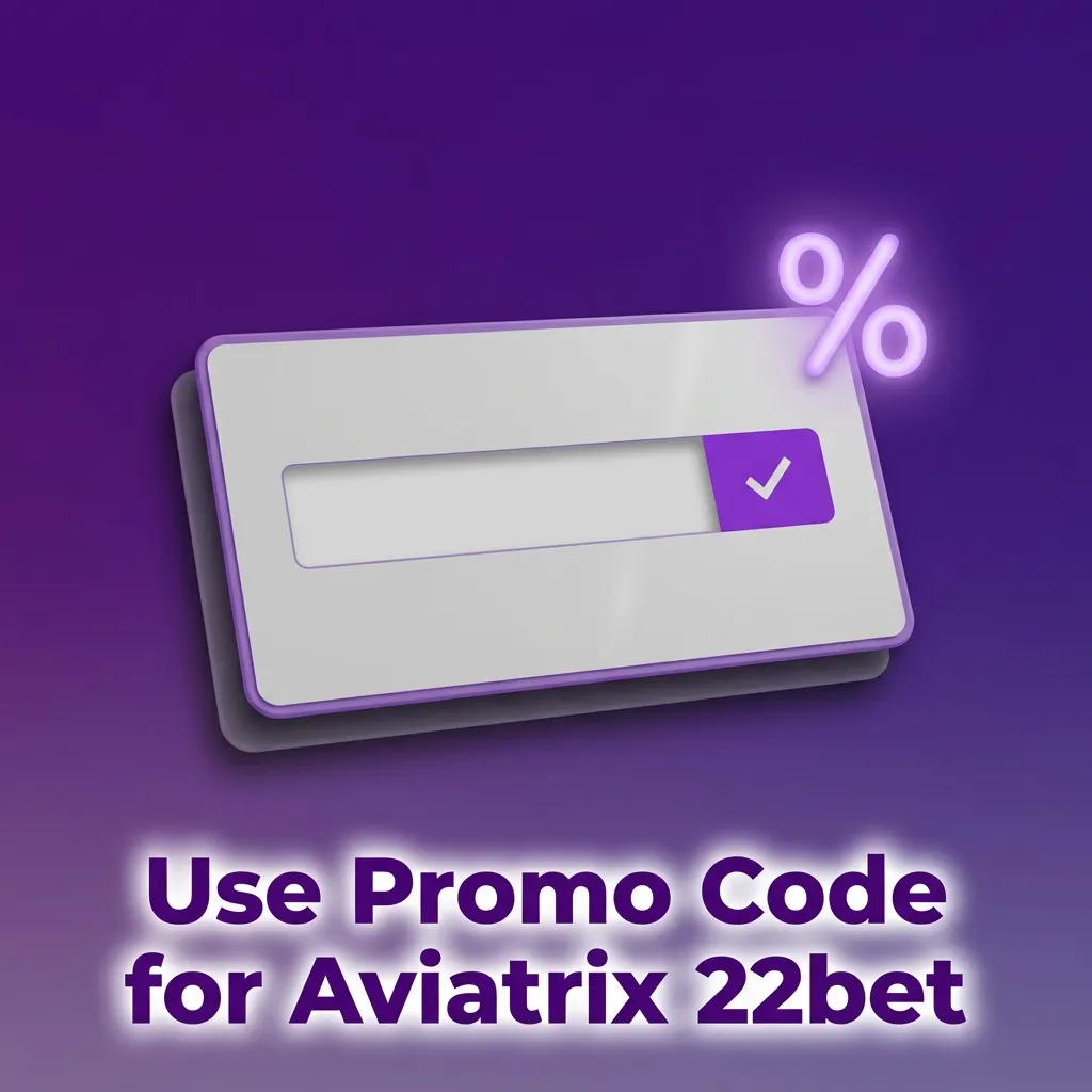 Use promo code AVIX100 on the 22bet Aviatrix app during registration or in Promotions to claim extra casino bonuses.