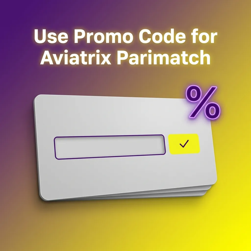 Banner promoting Aviatrix Parimatch with text: “Use promo code AVIATRIX100” during sign up or bonus deposit